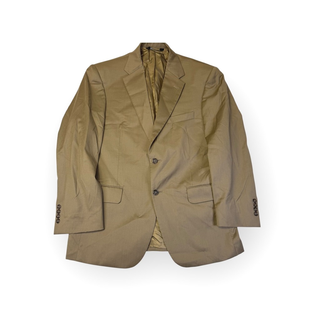 Jos A Bank Signature Collection Tailored Fit Men's‎ Sport Coat Blazer Tan Size L